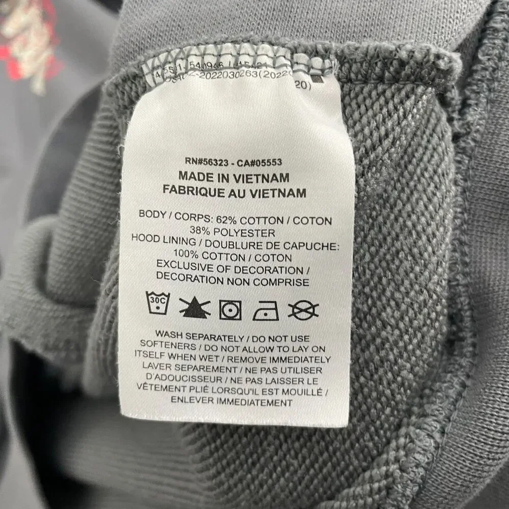 Nike Air Jordan Zion Hoodie Men S‎ Gray DV5625 084 Dri-Fit Pullover